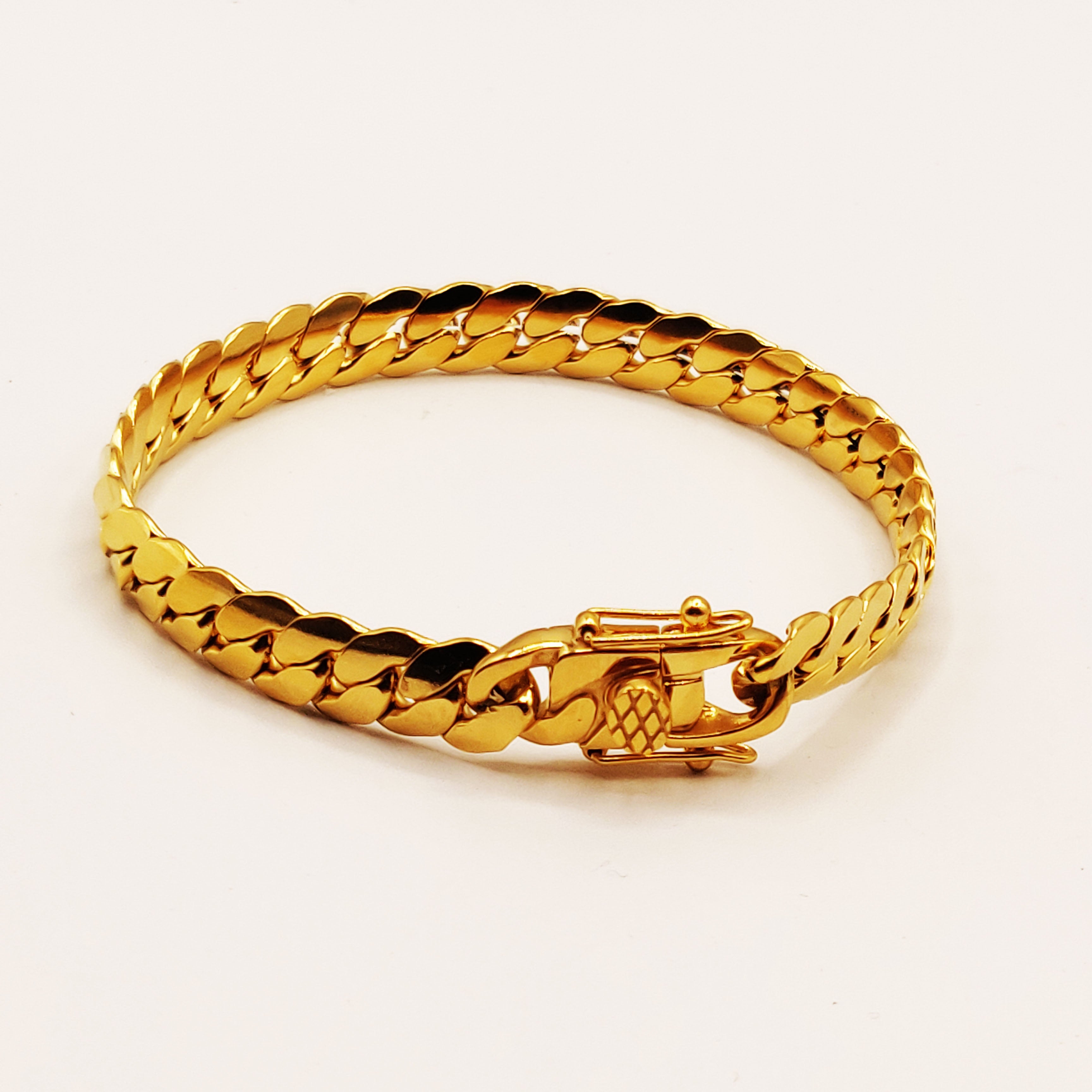 Bracelet Tresse Resserrée Fermeture Originale Luxe