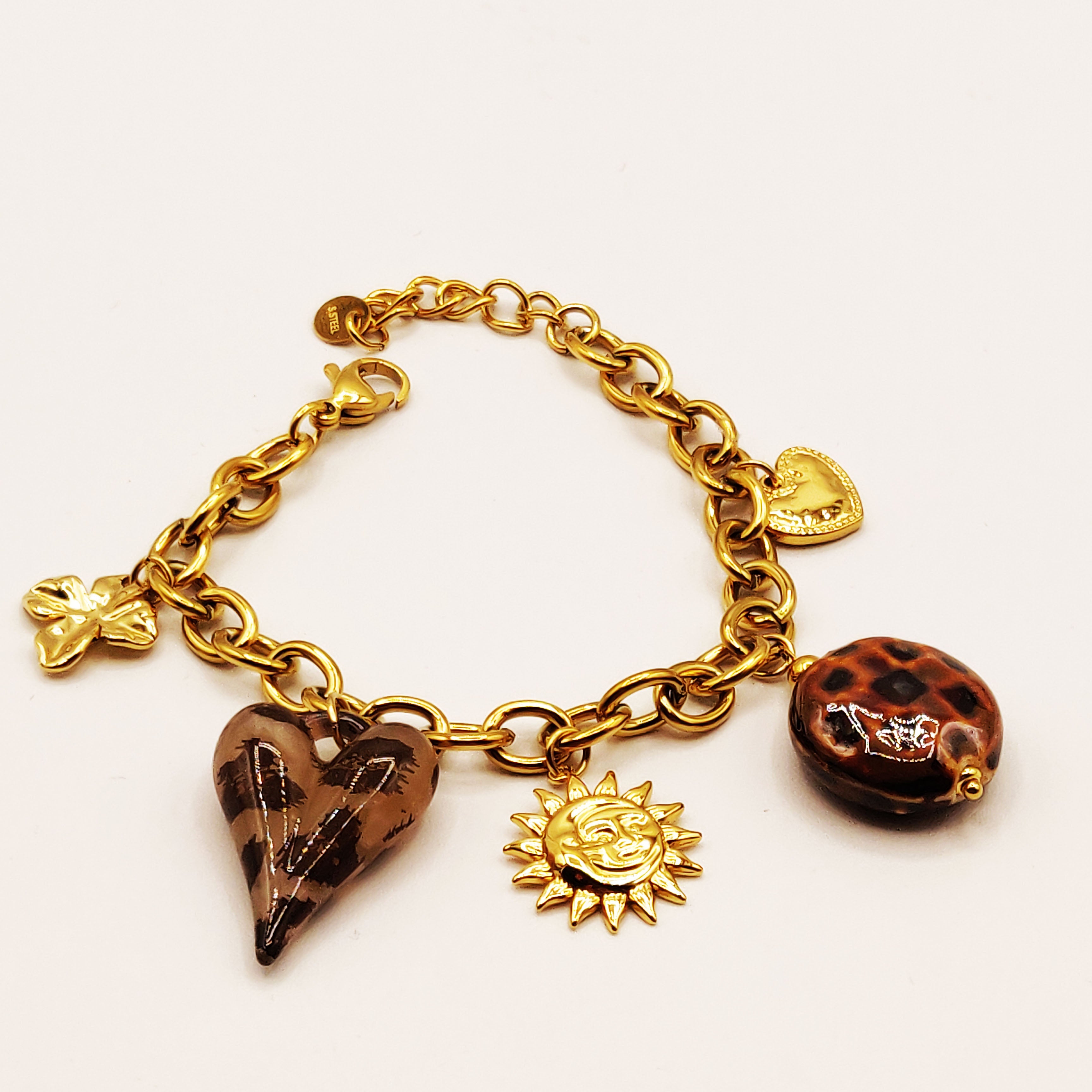 Bracelet Vintage Multi Pendentifs Luxe