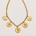 Collier Graînes de Café Multi Louise Coq Luxe