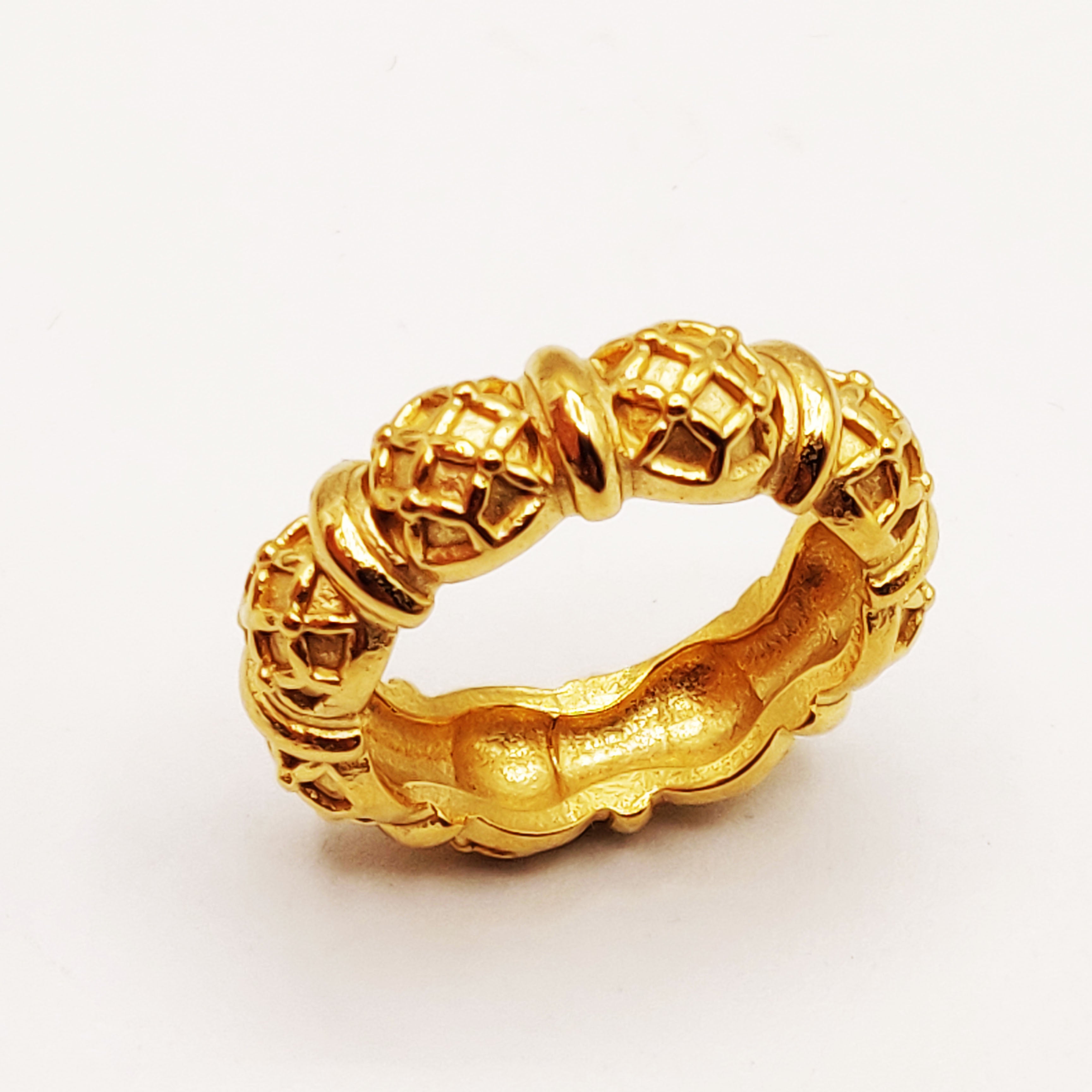 Bague Tour Multi Boules Orientales Luxe