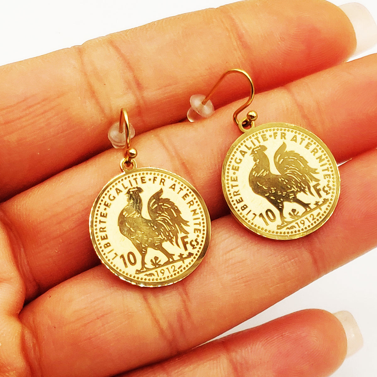 Boucles d'oreilles Multi Louise Coq Luxe