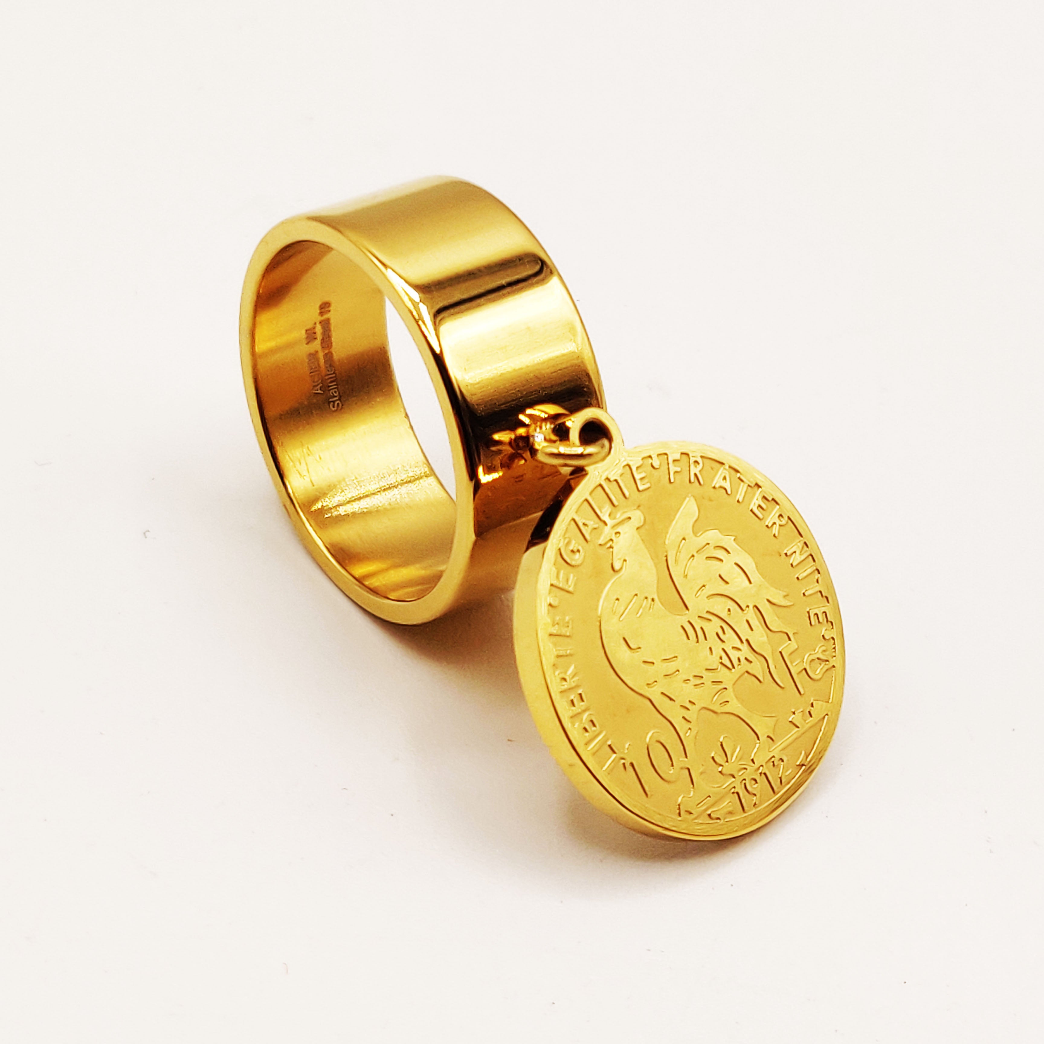 Bague Pendentif Louise Coq
