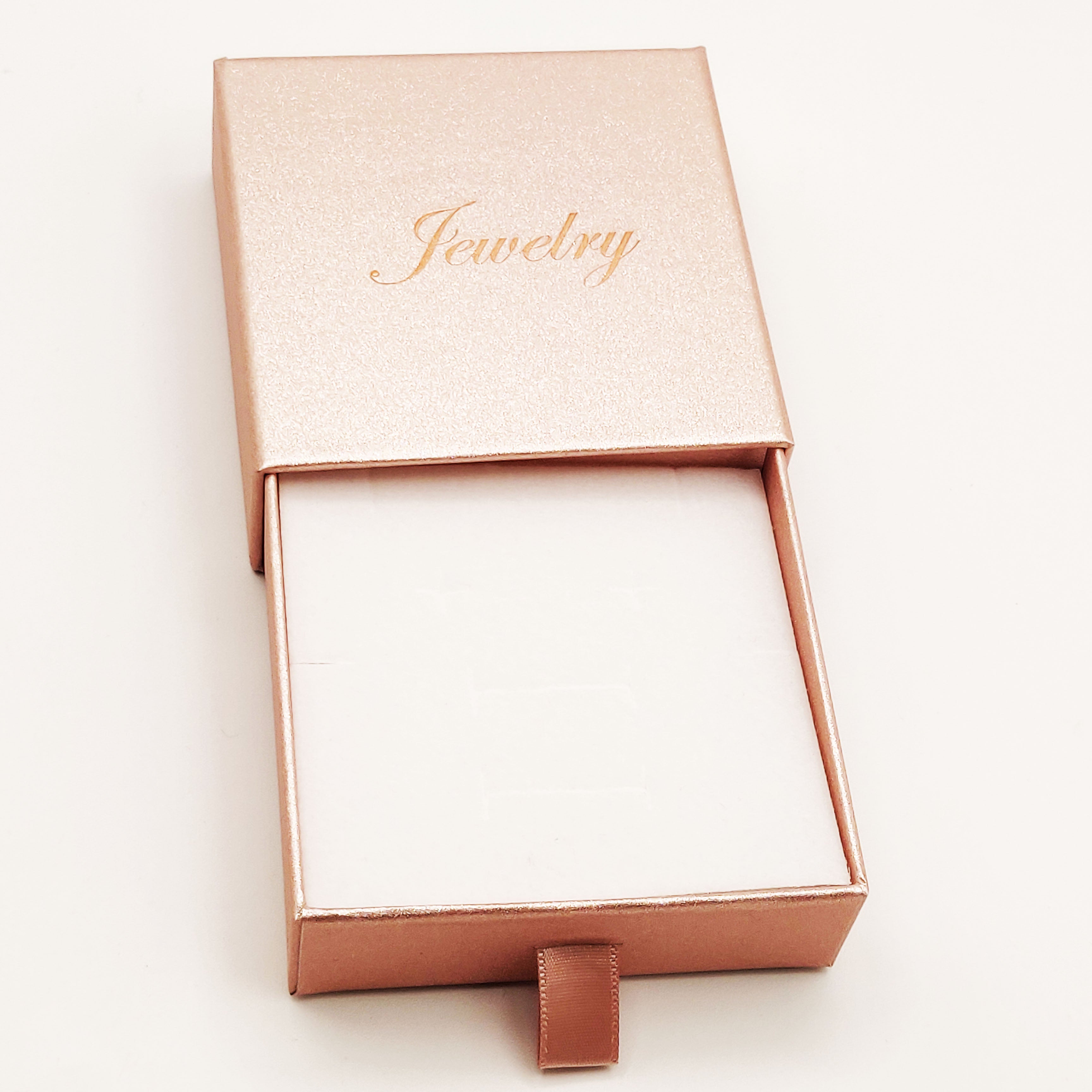 Boite à Bijoux Rose Gold pour Ensembles 4 Pièces Fines