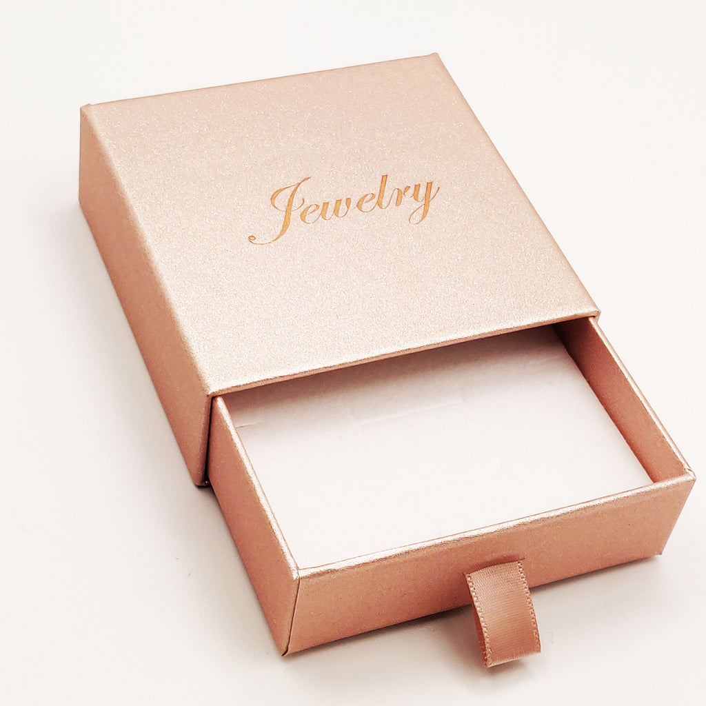 Boite à Bijoux Rose Gold pour Ensembles 4 Pièces Fines