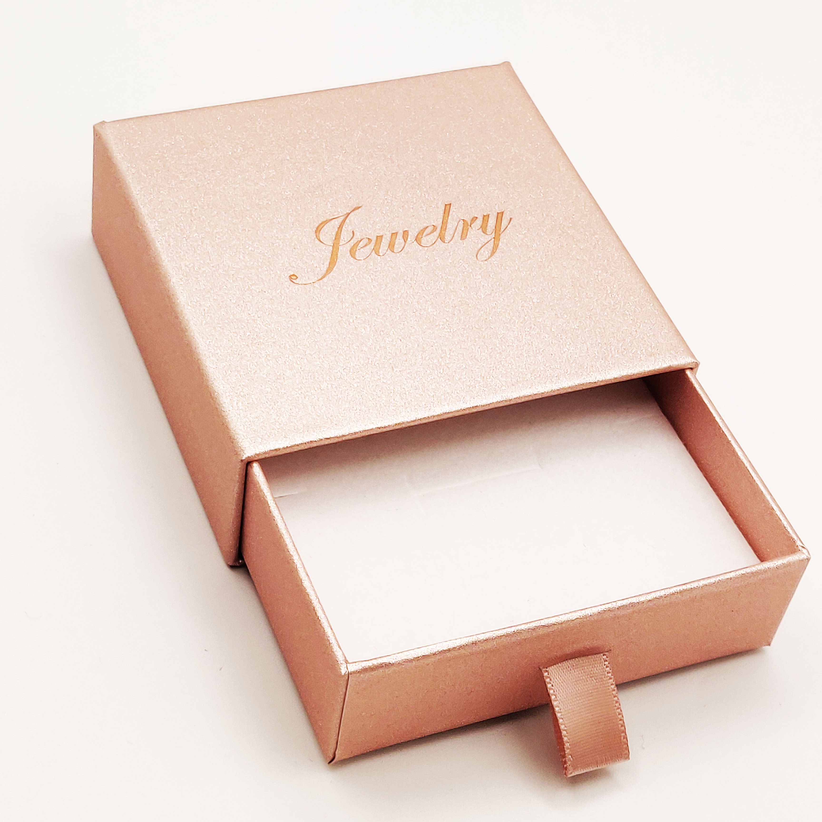 Boite à Bijoux Rose Gold pour Ensembles 4 Pièces Fines
