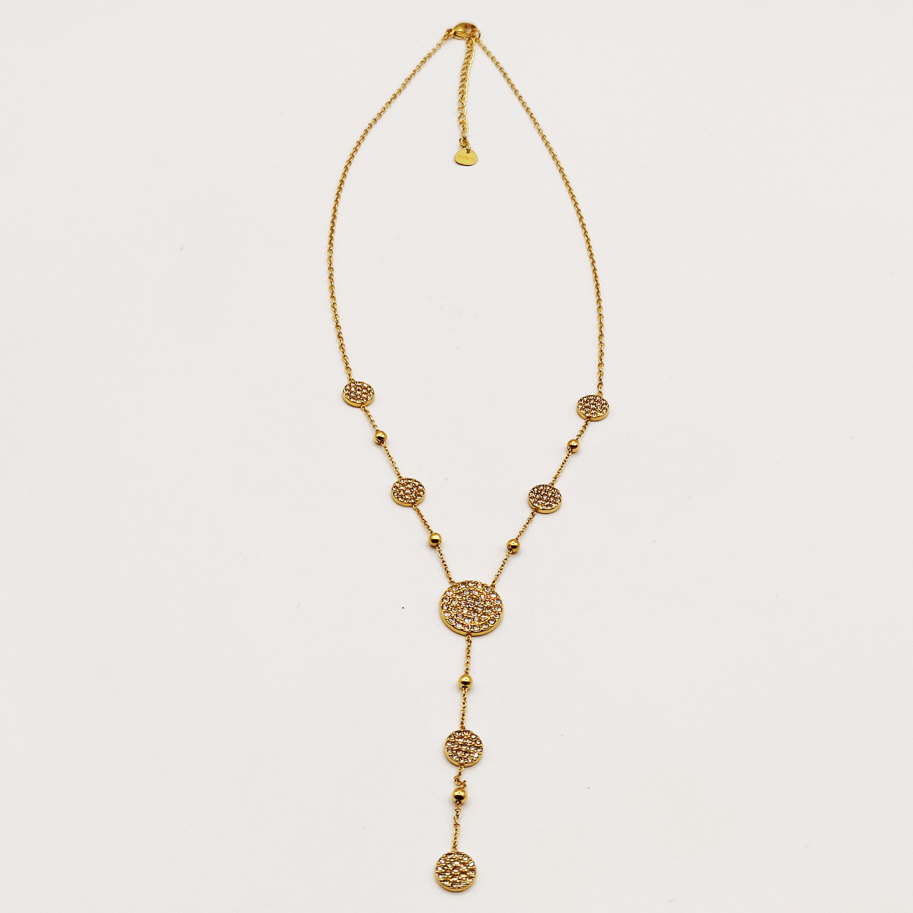 Collier Multi Cercles Multi Cristaux Luxe