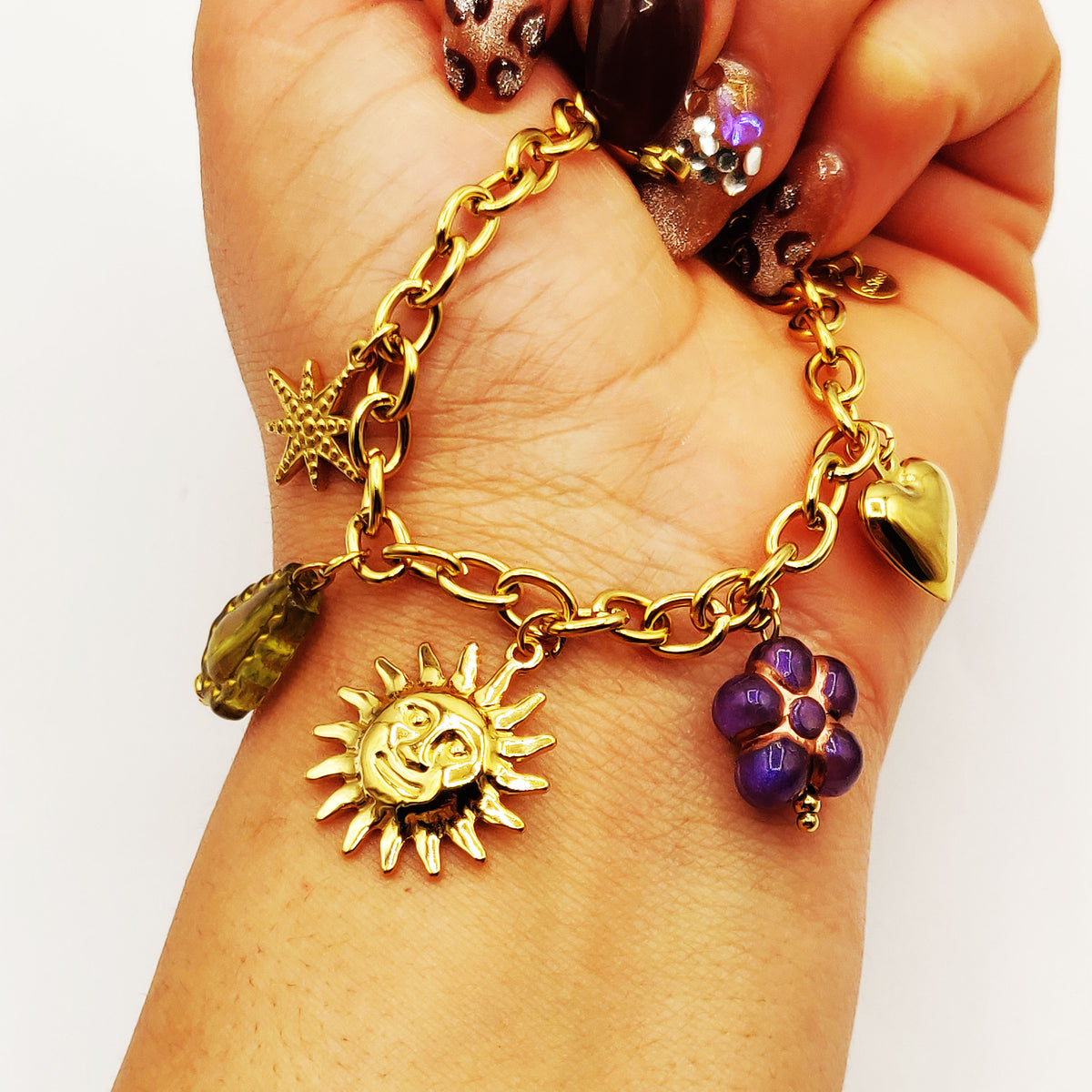 Bracelet Multi Bibelots Colorés Soleil Luxe