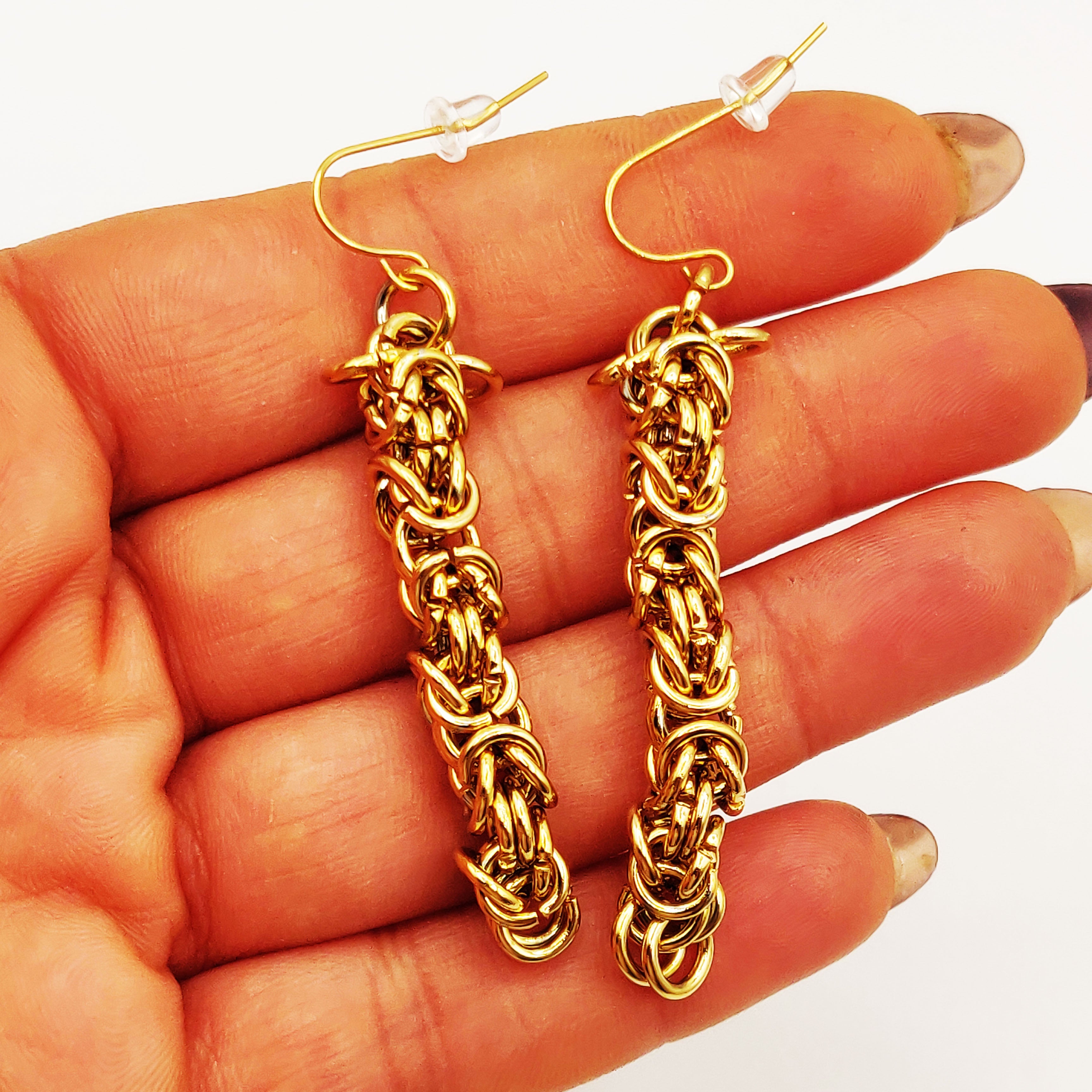 Boucles d'oreilles Maille Royale Luxe