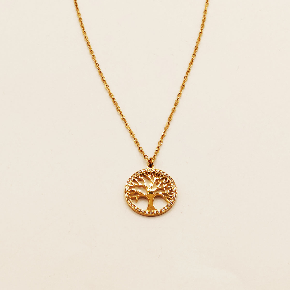Collier Pendentif Eden Tour Cristaux