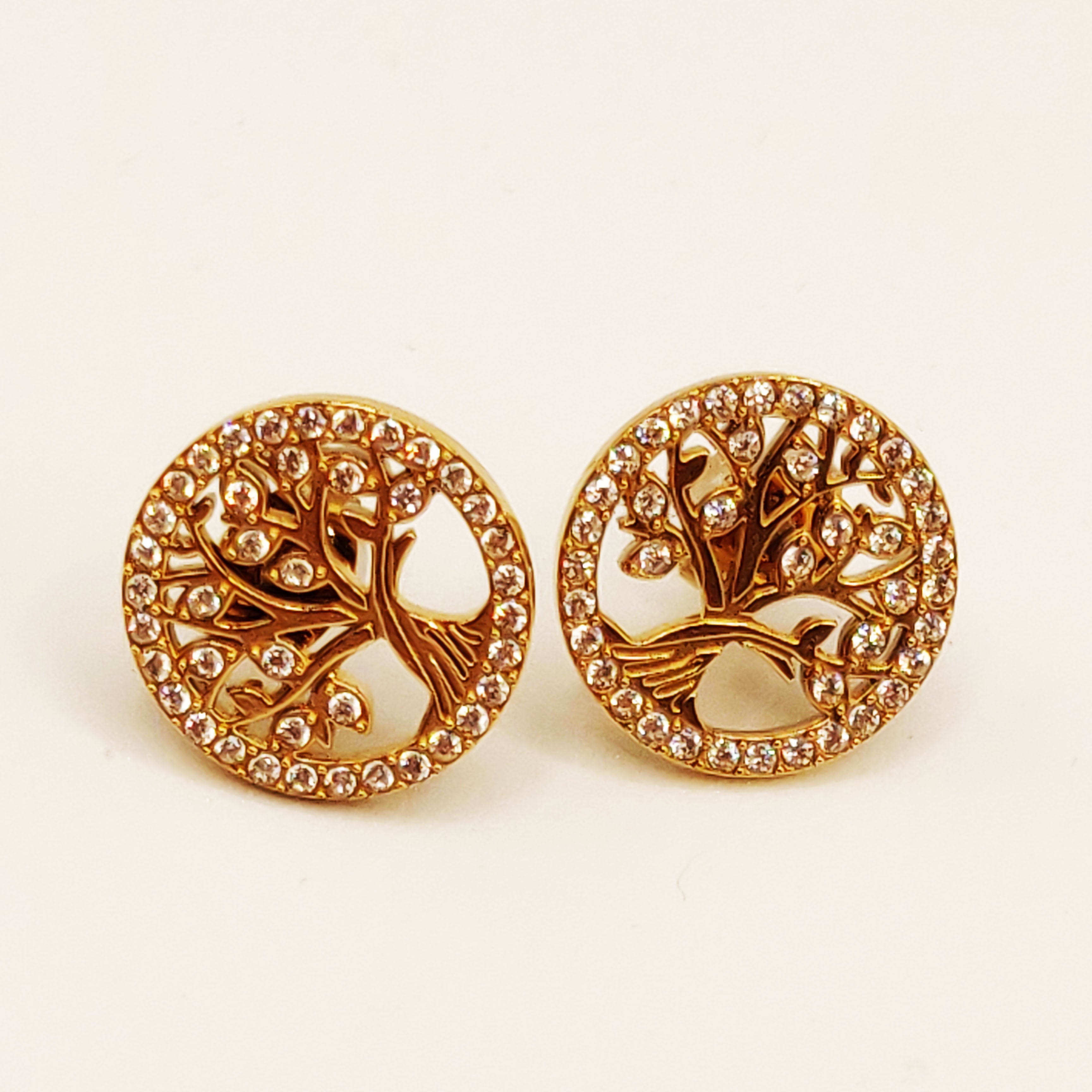 Boucles d'oreilles Pendentif Eden Tour Cristaux