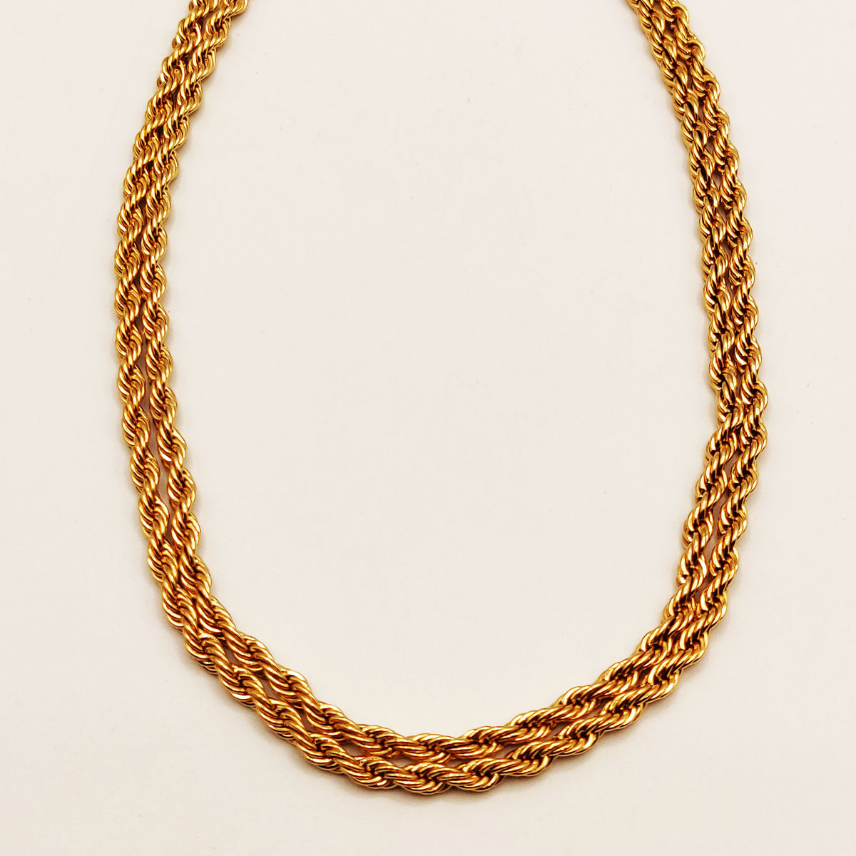 Collier Duo Torsades Multi Lignes Luxe