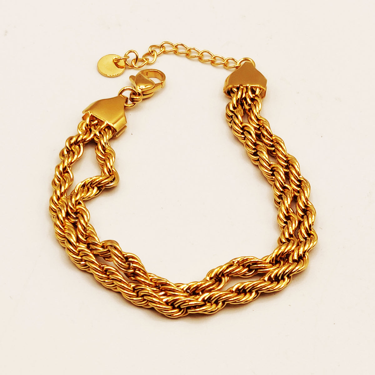 Bracelet Duo Torsades Multi Lignes Luxe