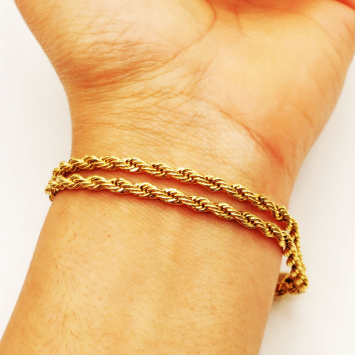 Bracelet Duo Torsades Multi Lignes Luxe