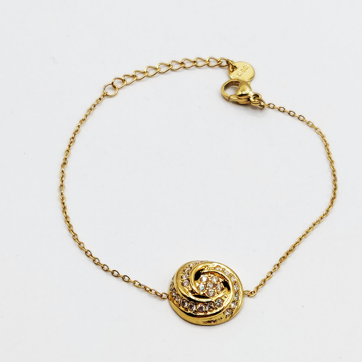 Bracelet Fleur Tourbillon Cristaux