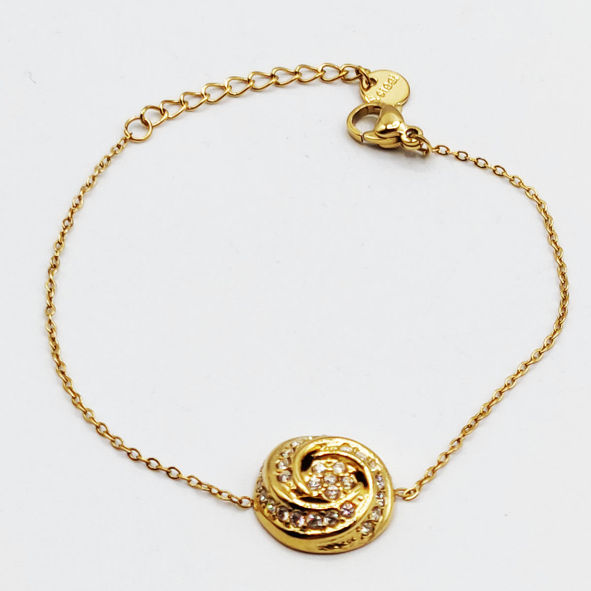 Bracelet Fleur Tourbillon Cristaux