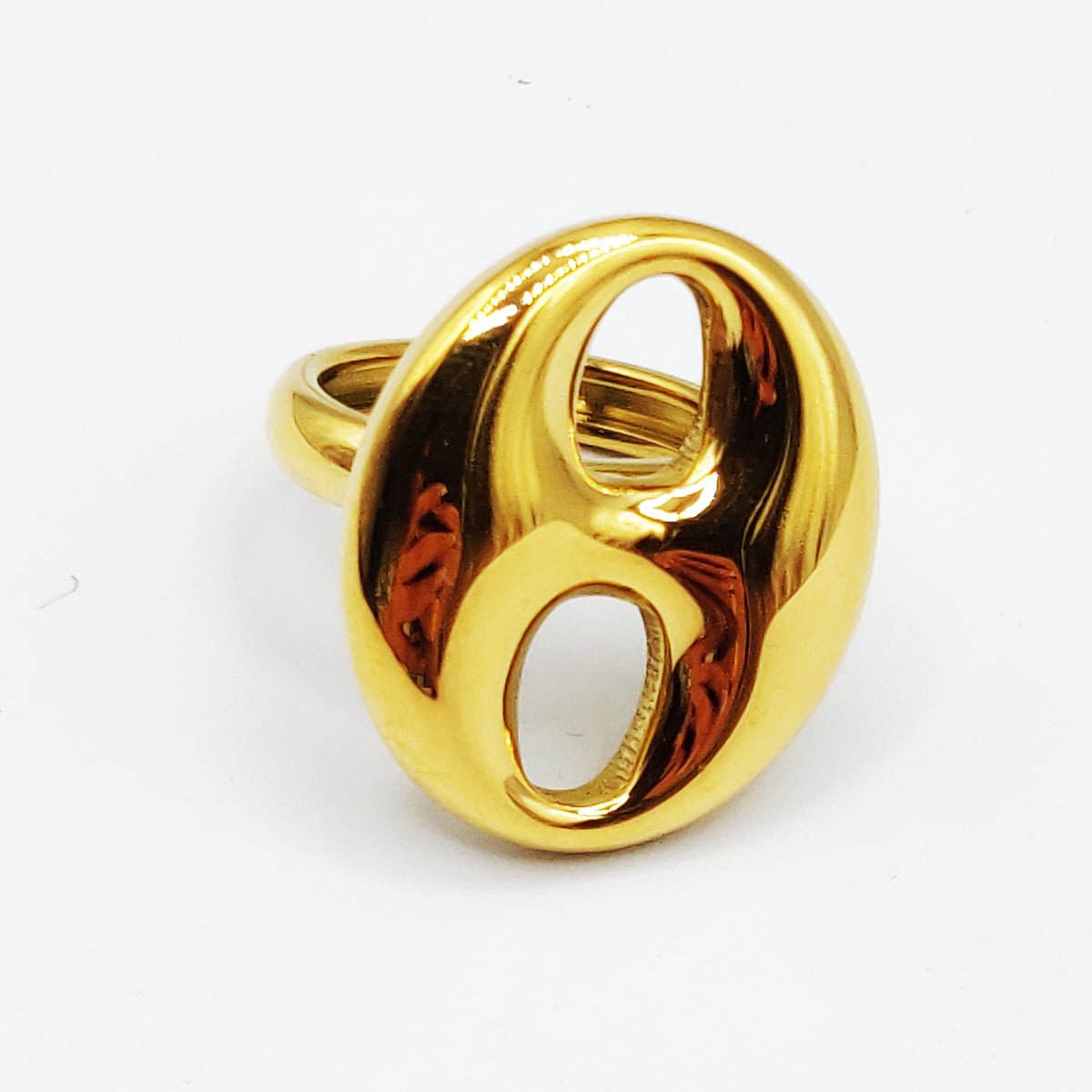 Bague Bibelot Graîne de Café Bombé Luxe