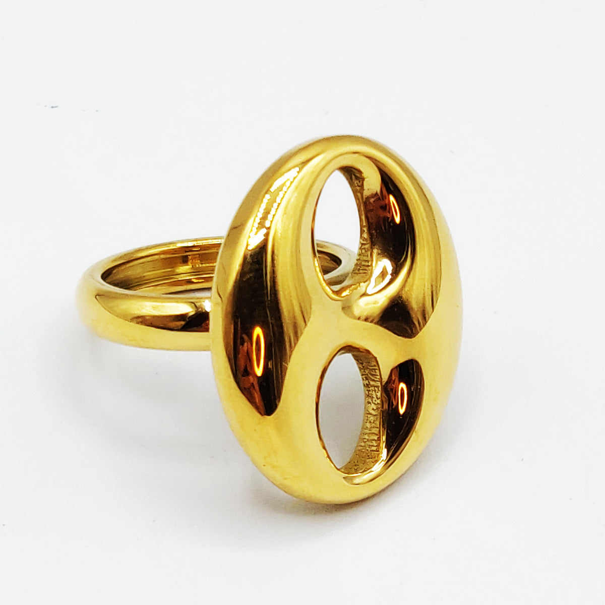 Bague Bibelot Graîne de Café Bombé Luxe