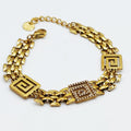 Bracelet Chaîne Large Multi G Luxe