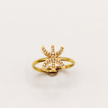 Bague Simple Amazigh Cristaux Luxe