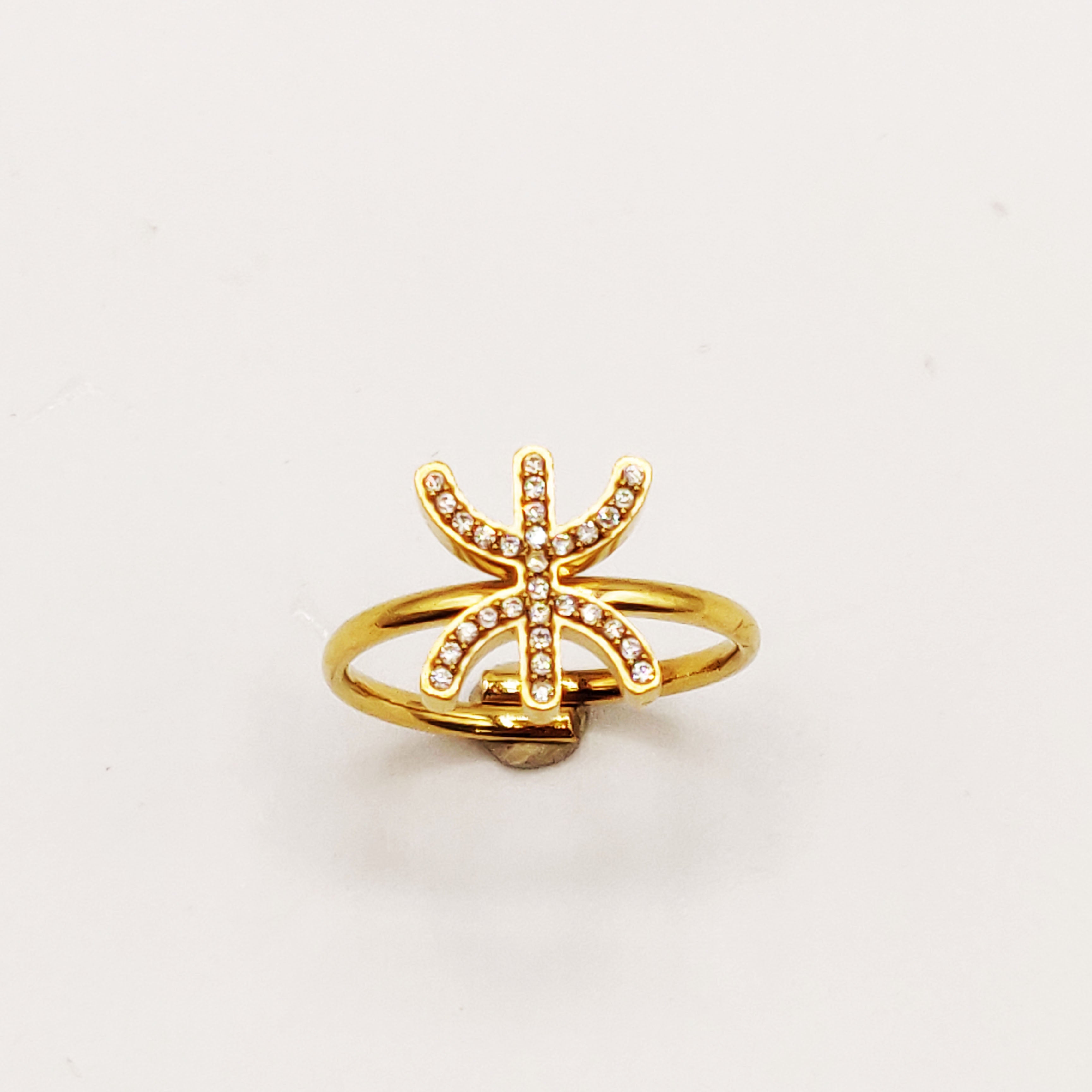 Bague Simple Amazigh Cristaux Luxe