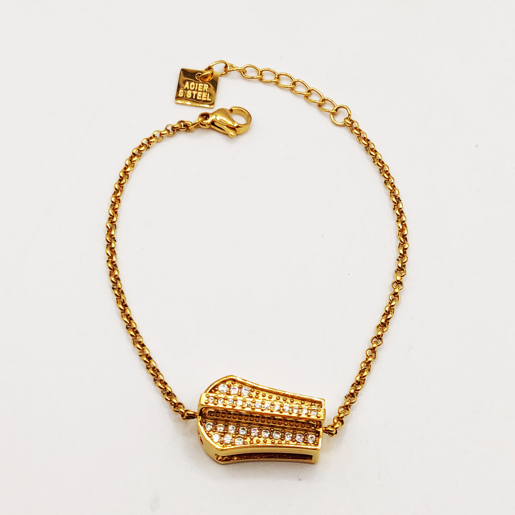 Bracelet Zip Cristaux Luxe