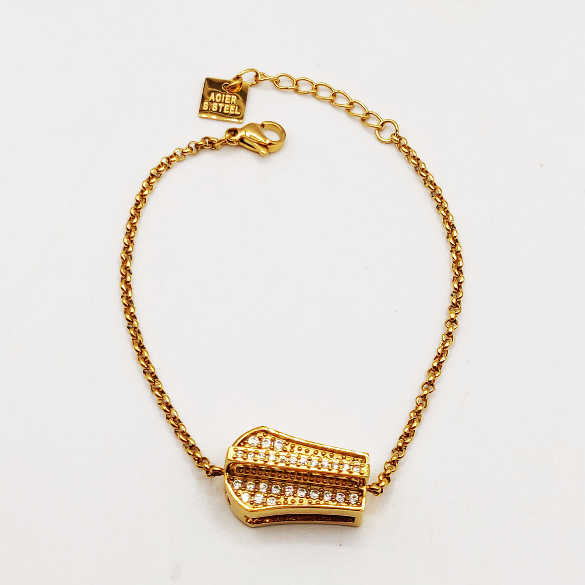 Bracelet Zip Cristaux Luxe