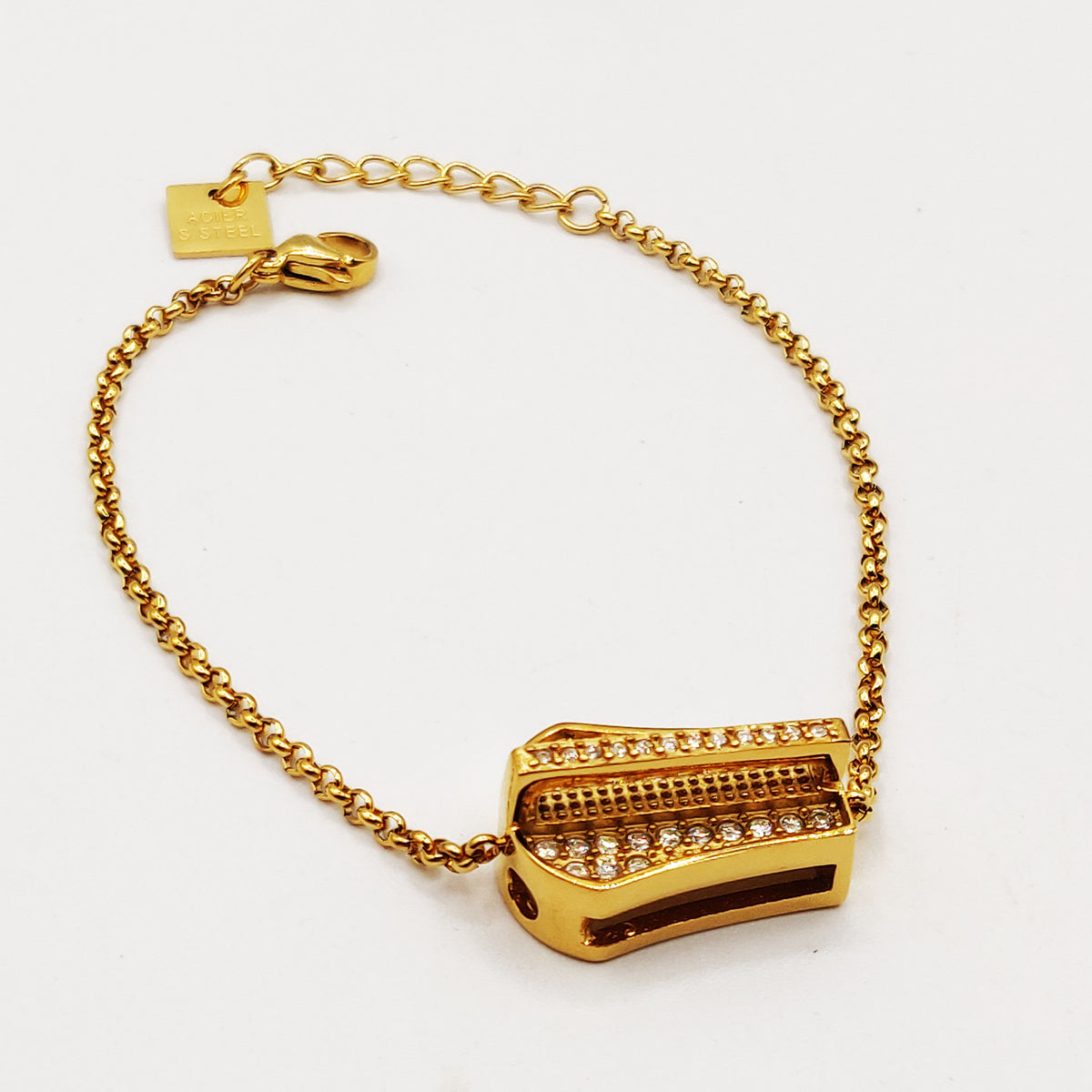 Bracelet Zip Cristaux Luxe