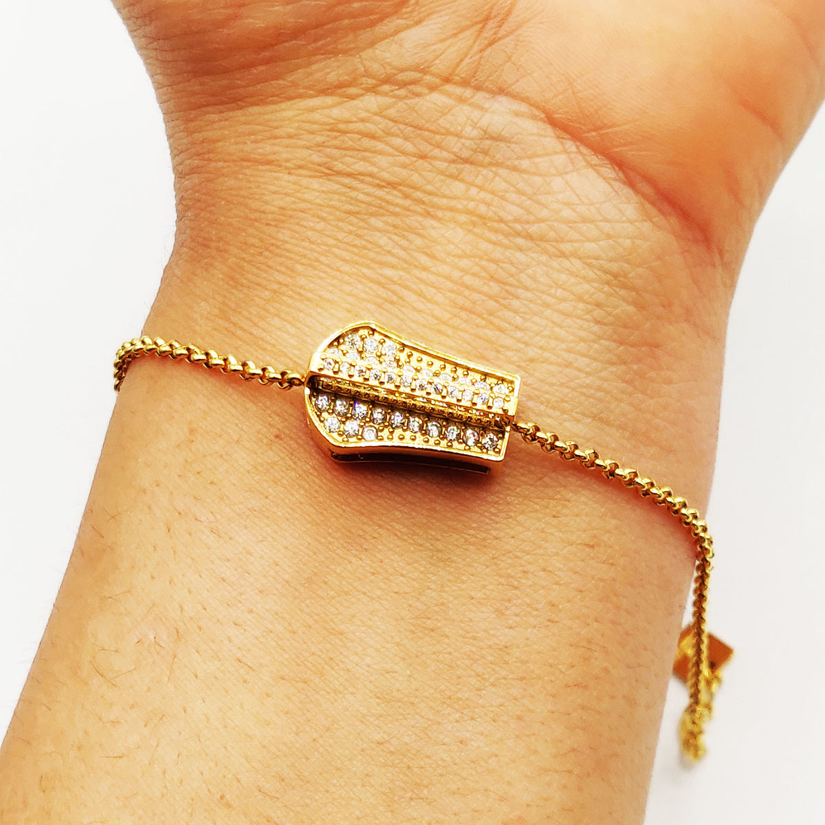 Bracelet Zip Cristaux Luxe