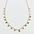 Collier Multi Coeurs Dorés Luxe