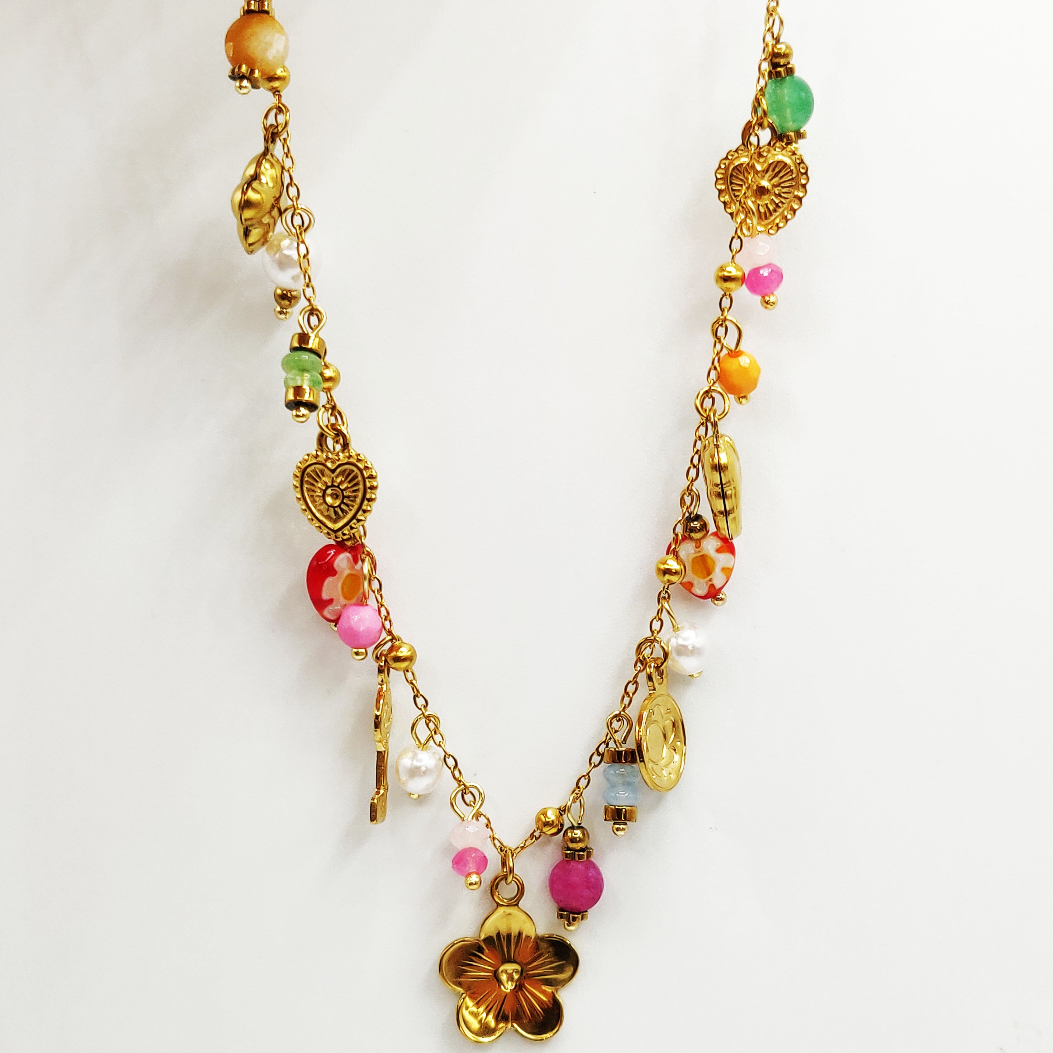 Collier Bibelots Chics Rosés Luxe