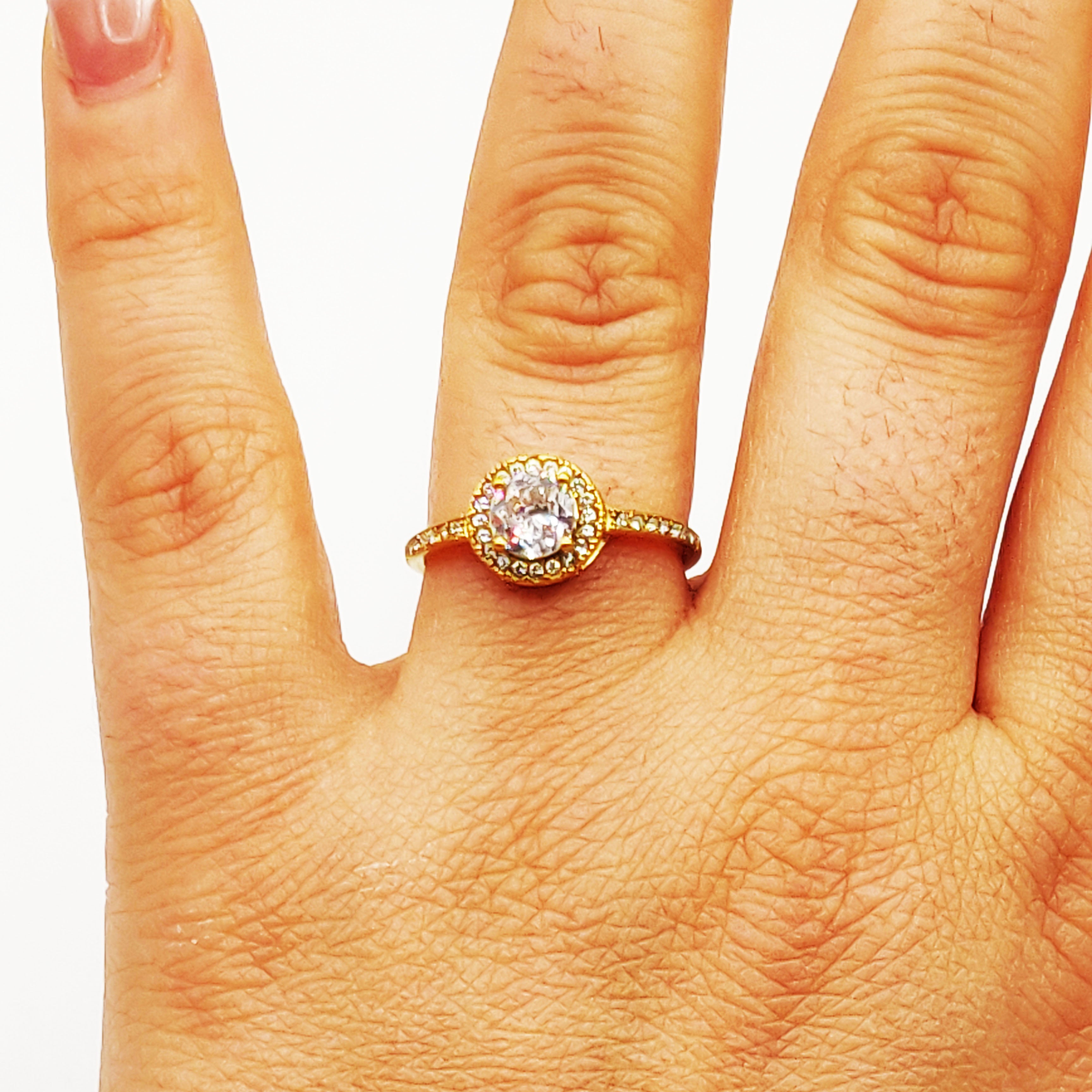Bague Gros Cristal Rond Double Tour Cristaux Luxe