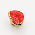 Bague Stylish Pierre Rose Luxe