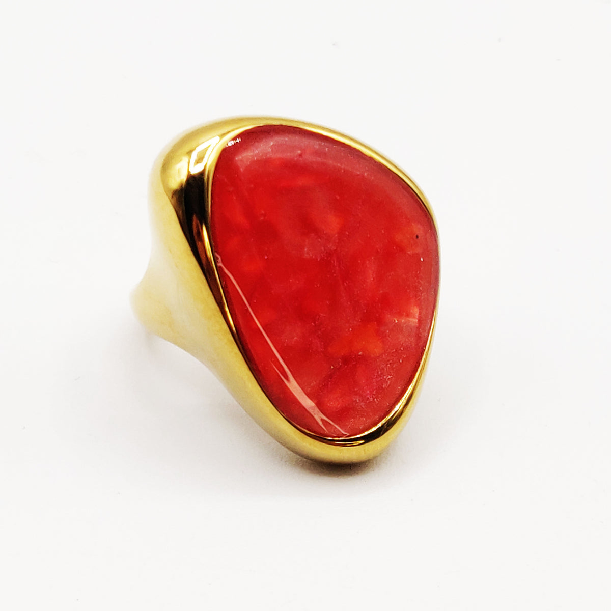 Bague Stylish Pierre Rose Luxe