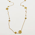 Collier / Sautoir Multi Fleurs Luxe