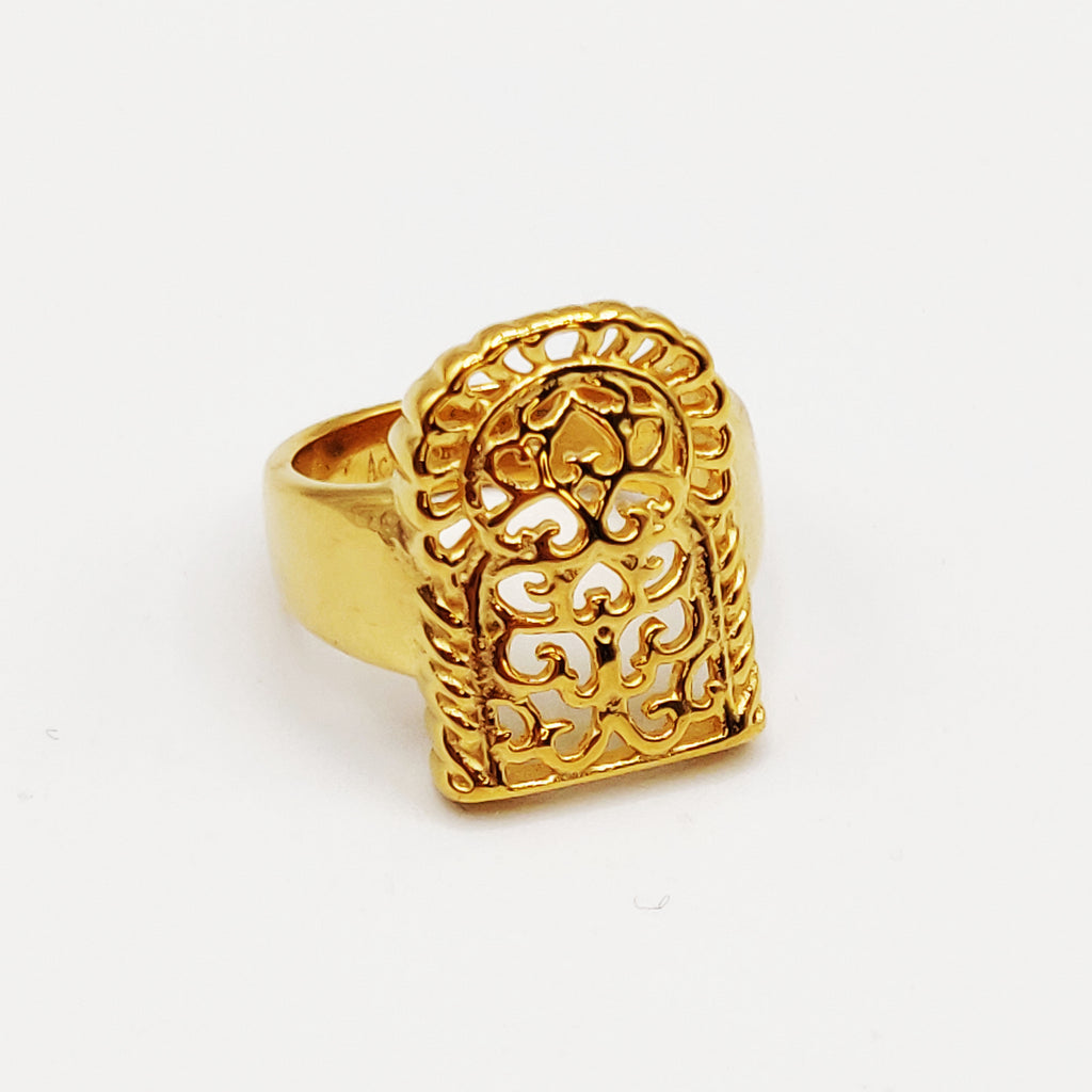 Bague Bab El Mansour Motifs Orientaux Luxe