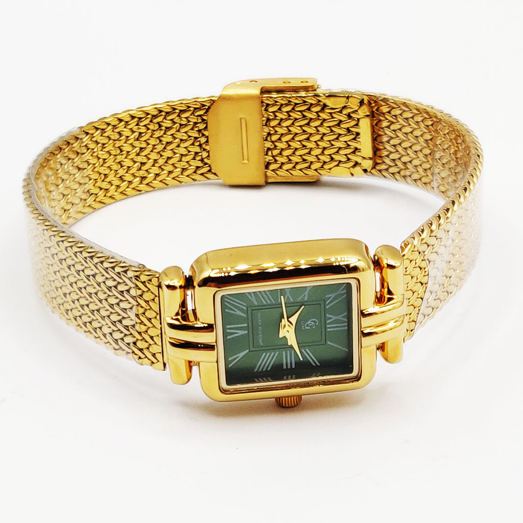 Montre GG Luxe FA1846B Fond Vert