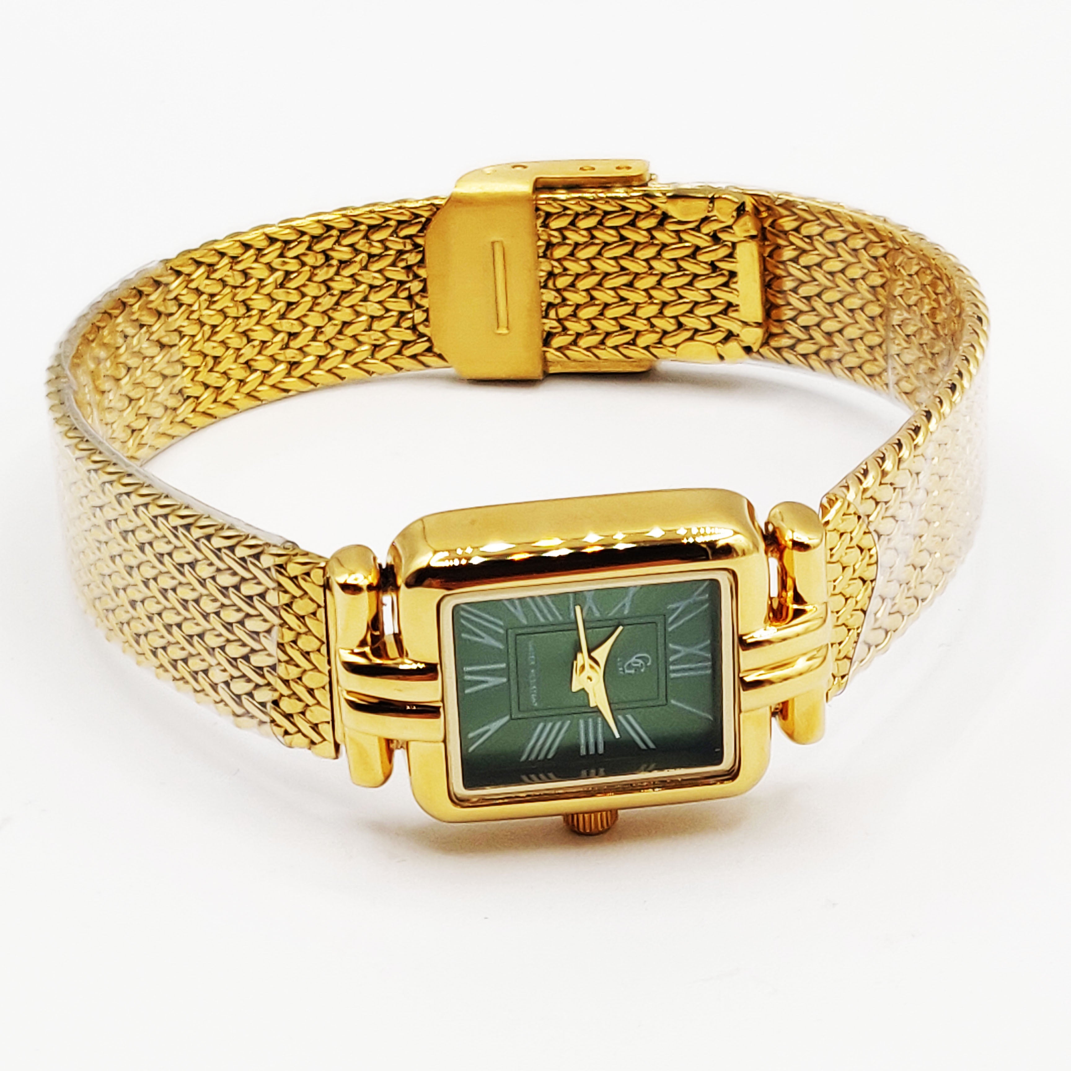 Montre GG Luxe FA1846B Fond Vert