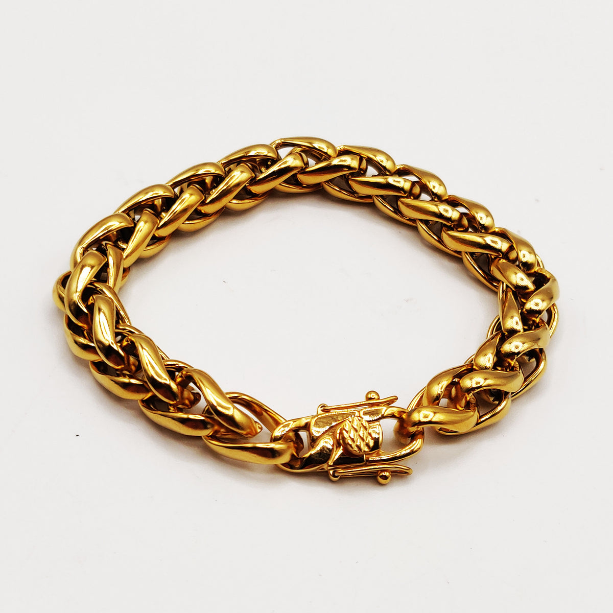 Bracelet Torsade Fermeture Originale Luxe