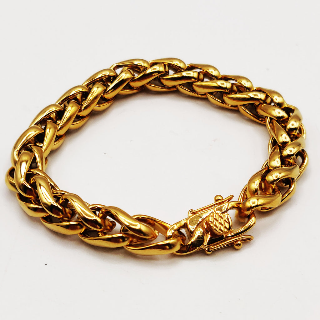 Bracelet Torsade Fermeture Originale Luxe