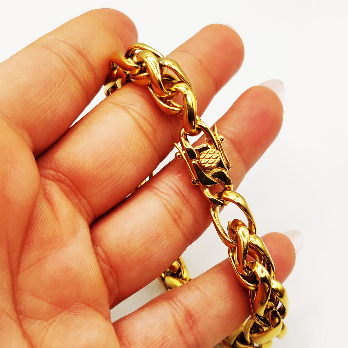 Bracelet Torsade Fermeture Originale Luxe