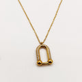 Collier Simple Pendentif T Luxe