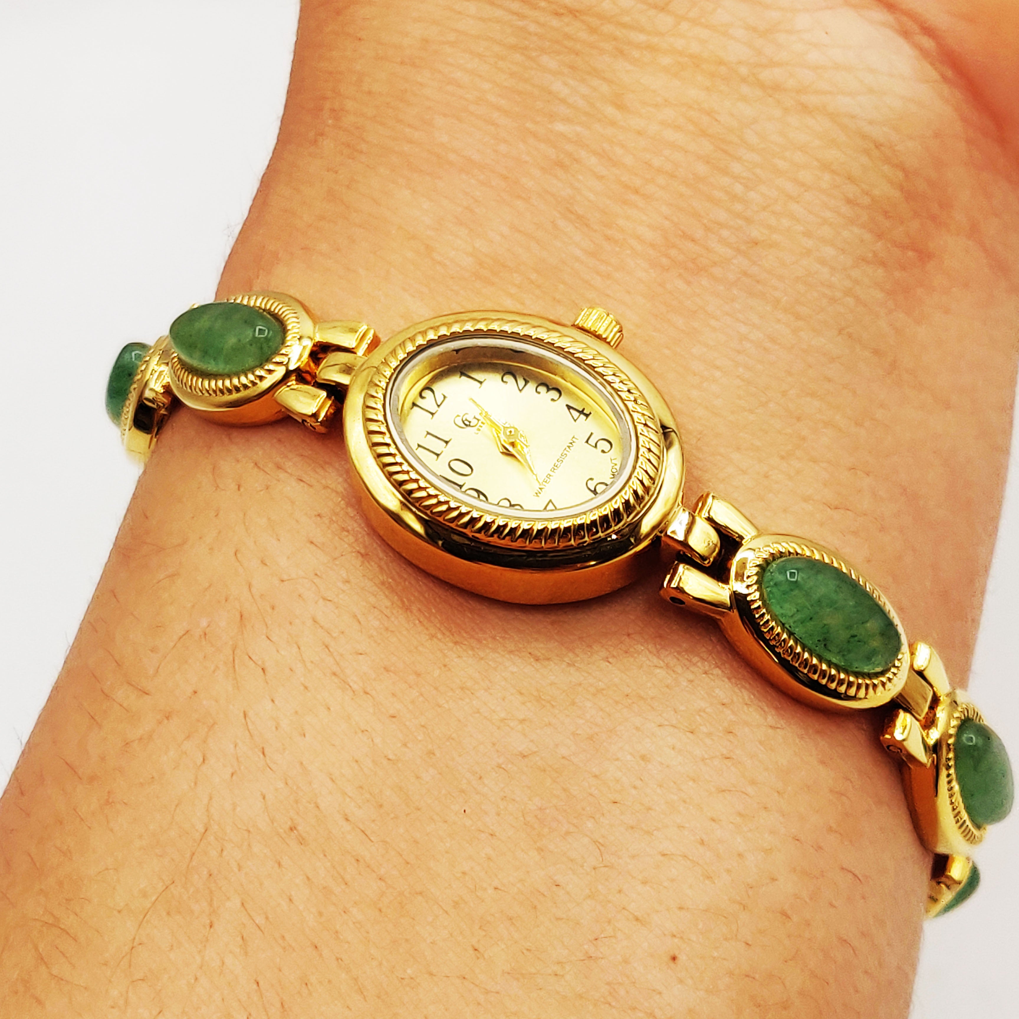 Montre GG Luxe FB1835 Fond Doré