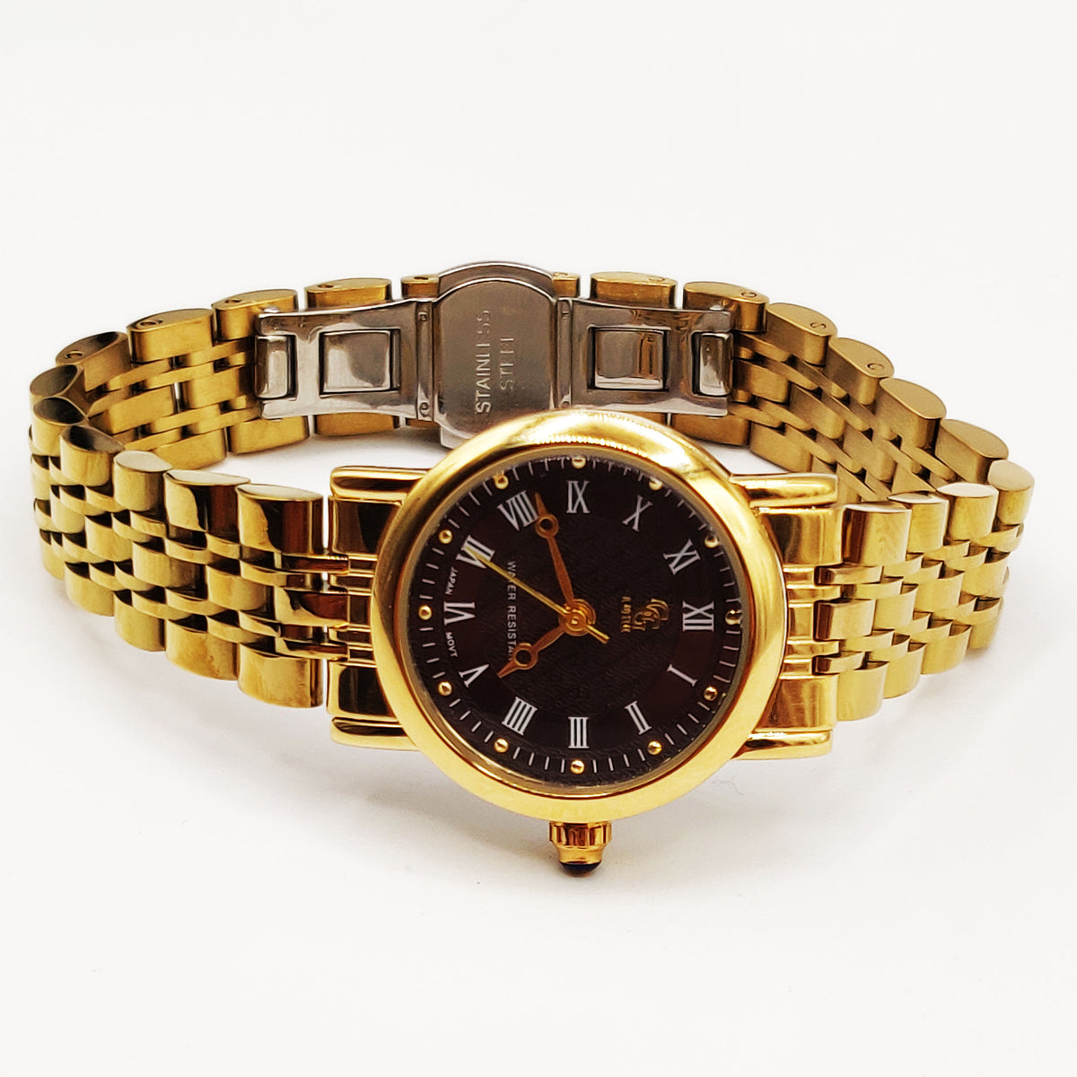 Montre GG Luxe Q88140 Fond Marron Luxe