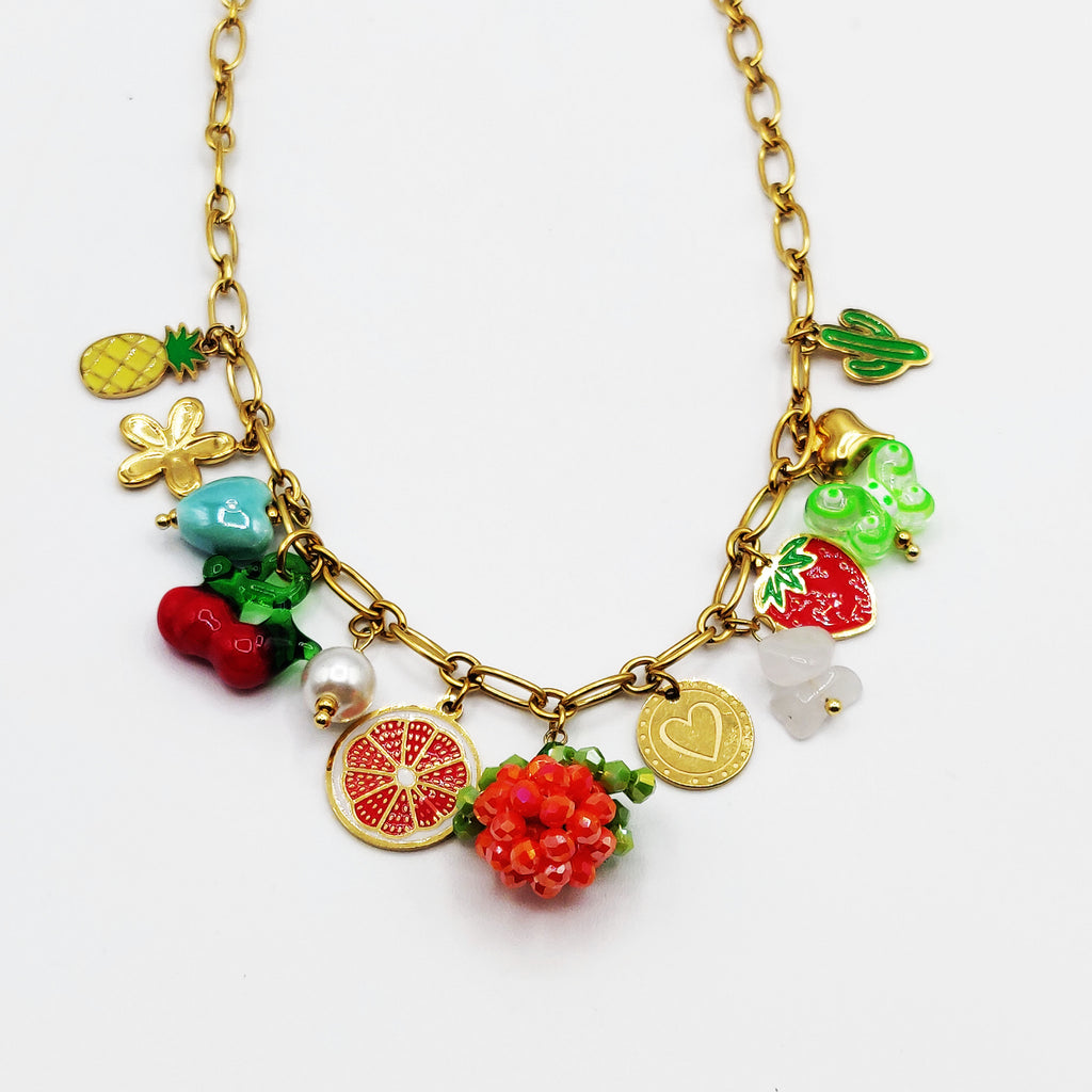 Collier Fruits d'Été Luxe