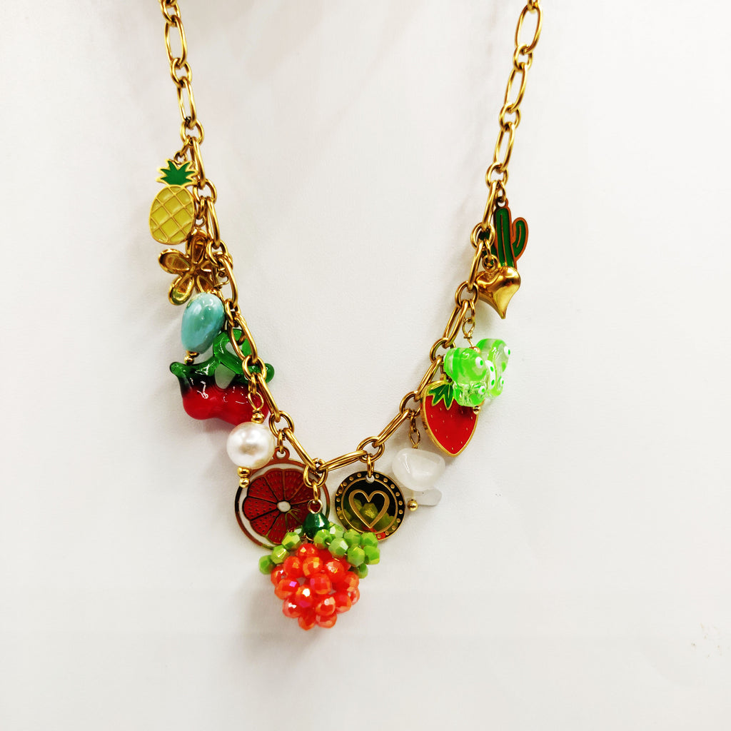 Collier Fruits d'Été Luxe