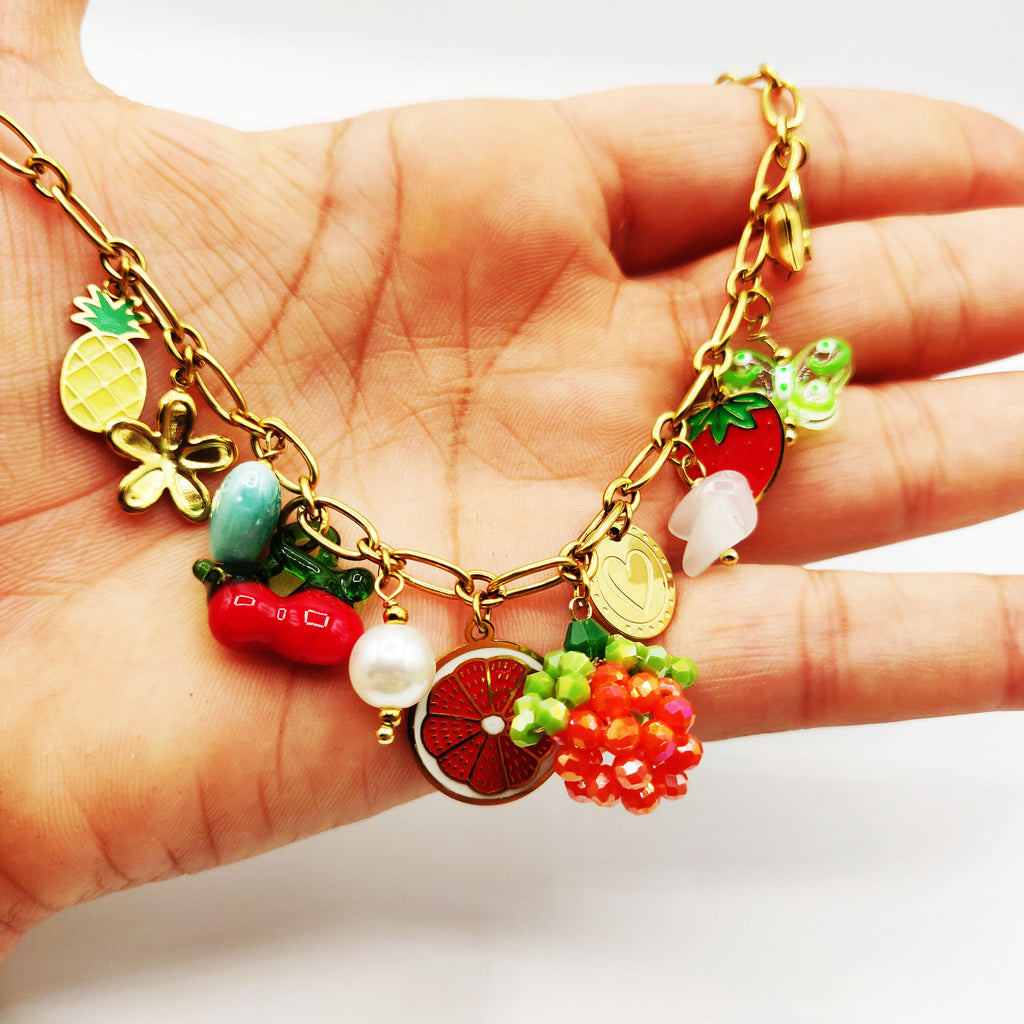 Collier Fruits d'Été Luxe