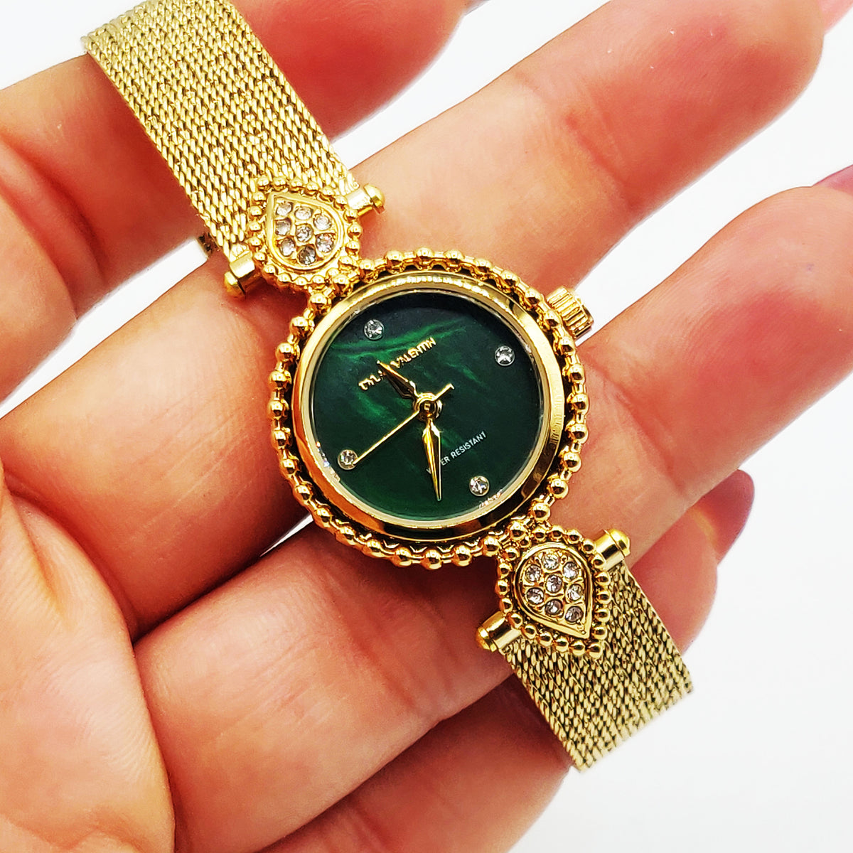 Montre Dylan Valentin DV900119 Fond Vert