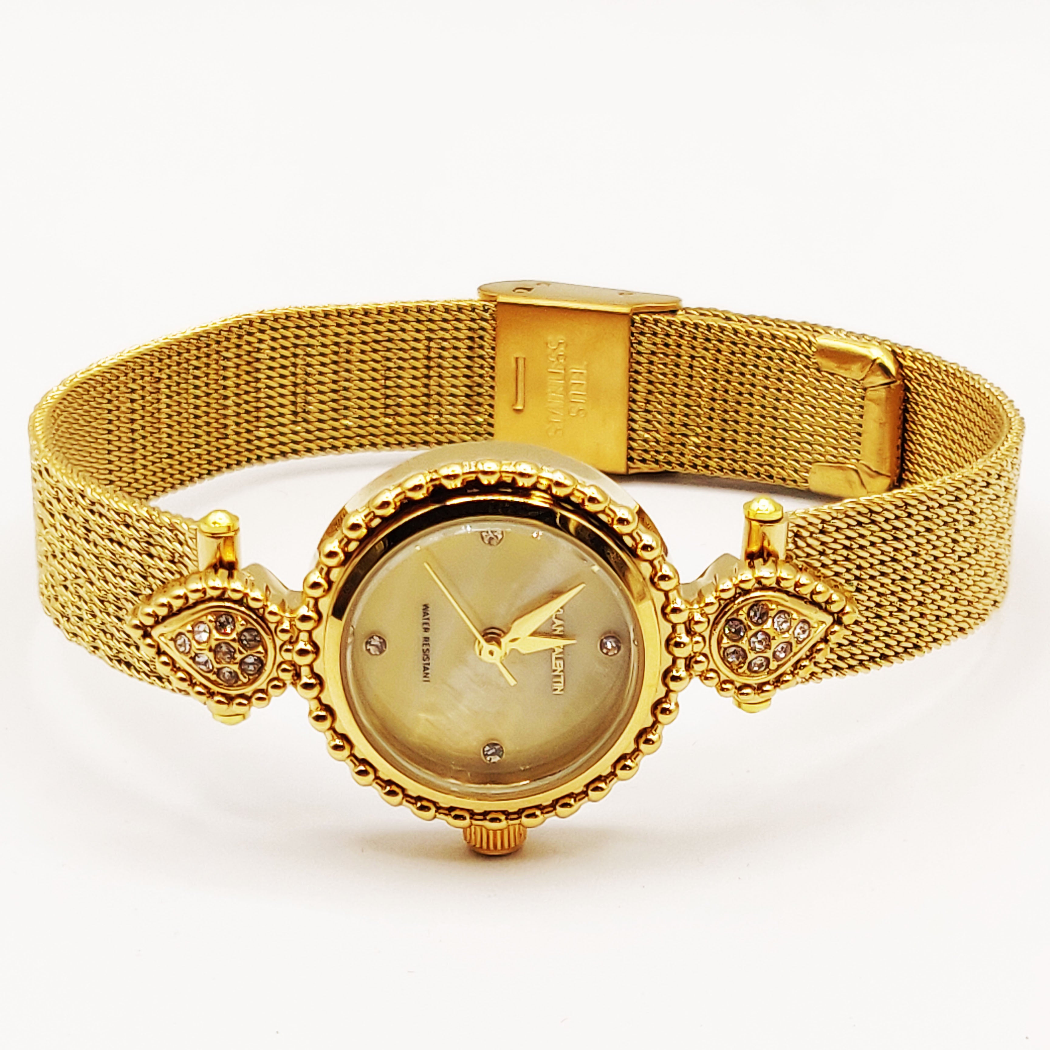 Montre Dylan Valentin DV900119 Fond Doré