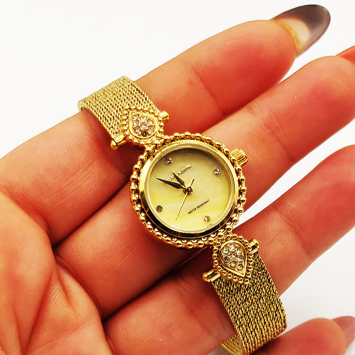 Montre Dylan Valentin DV900119 Fond Doré