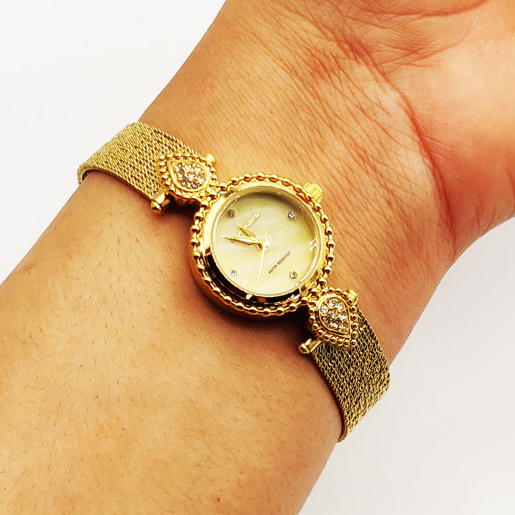 Montre Dylan Valentin DV900119 Fond Doré